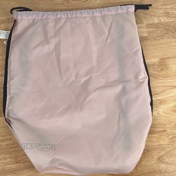 Jansport light pink drawstring backpack - Picture 8 of 11